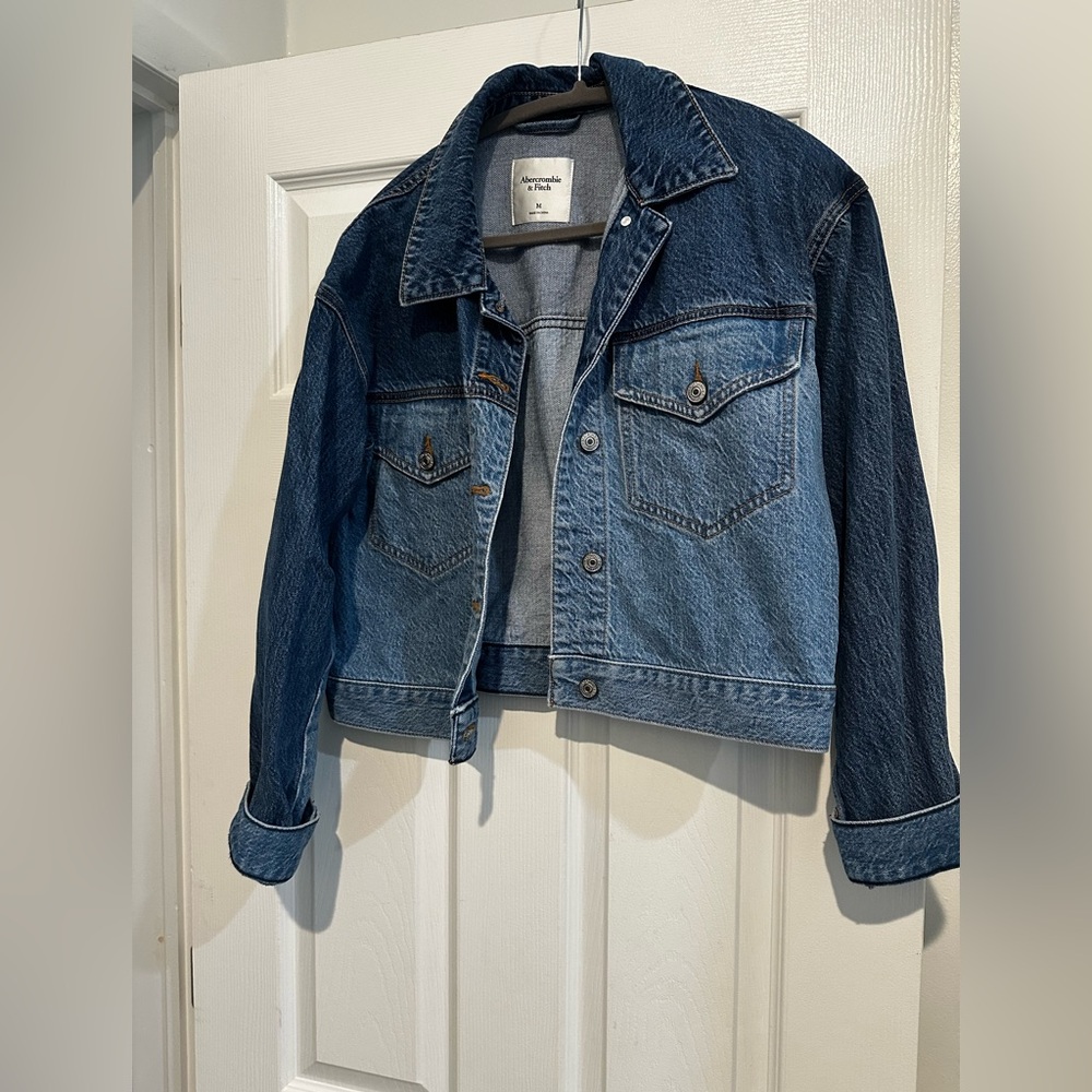 Abercrombie Cropped Denim Jacket